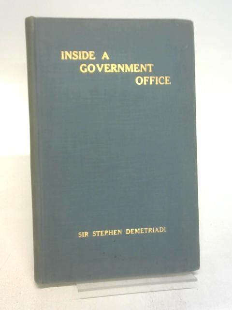 Inside A Government Office By Sir Stephen Demetriadi