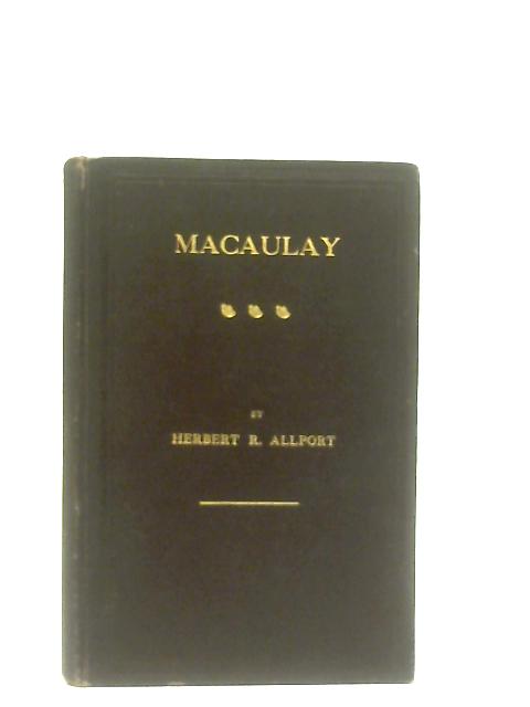 Macaulay von Herbert R. Allport