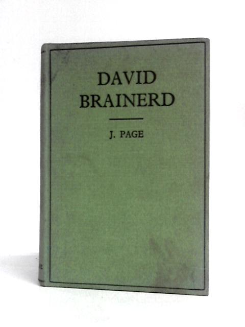 David Brainerd By Jesse Page