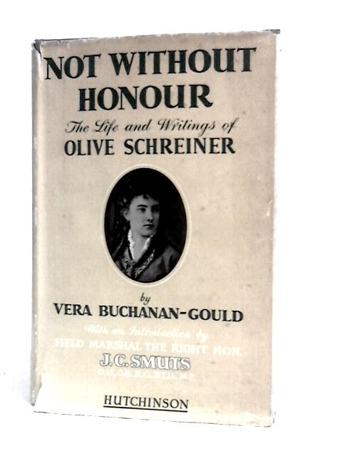 Not Without Honour By Vera Buchanan-Gould