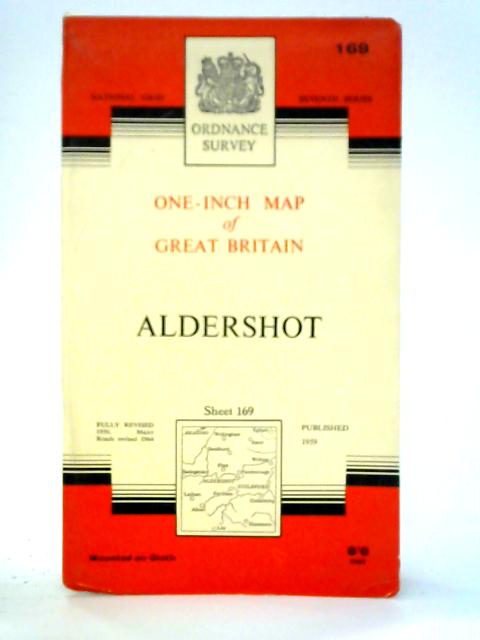 Aldershot Map - Seventh Series Sheet 169 By Unstated