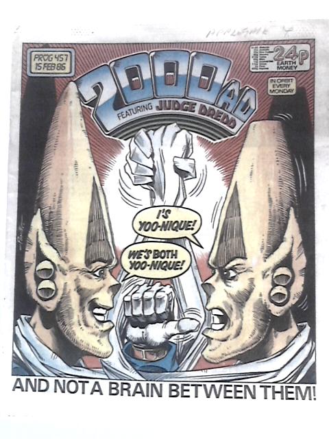 2000 Ad Featuring Judge Dredd Prog 457 15th Feb By Anon