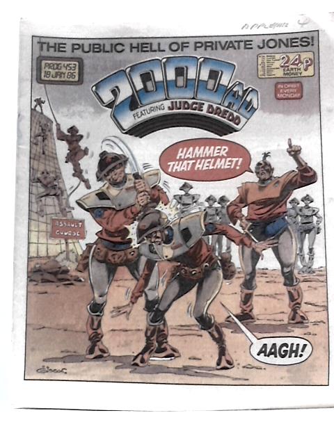 2000 AD Featuring Judge Dredd Prog 453 18th January By Anon