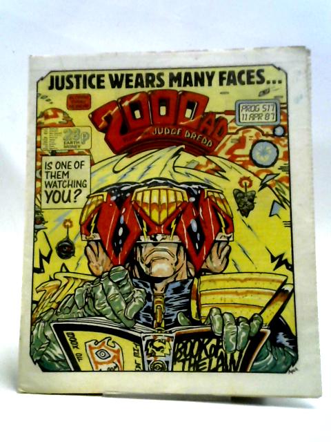 2000 AD Featuring Judge Dredd Prog 517 April 1987 By Anon