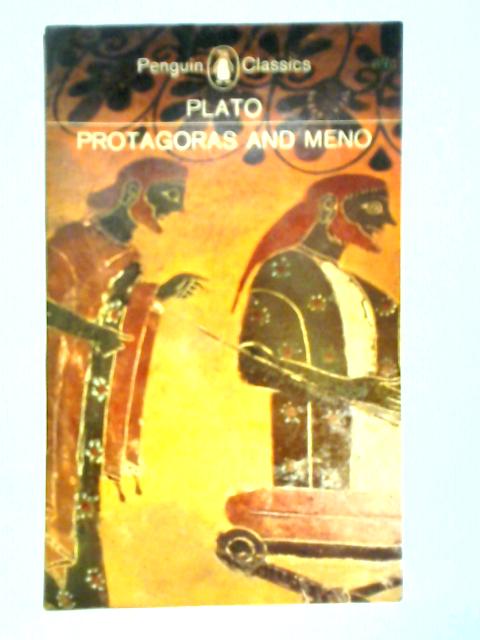 Plato - Protagoras and Meno By W. K. C. Guthrie (Ed.)