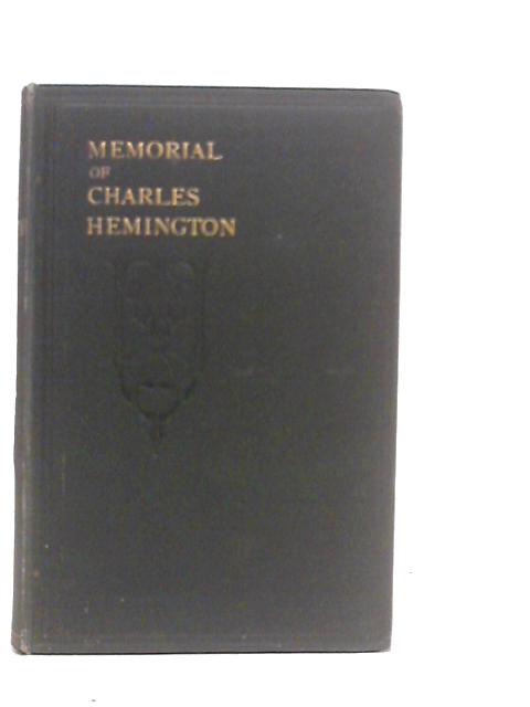 Memorial of Charles Hemington