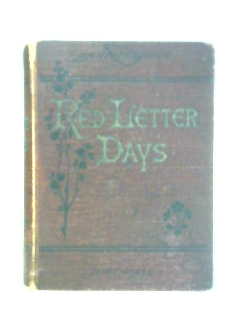 Red Letter Days By Frances Ridley Havergal