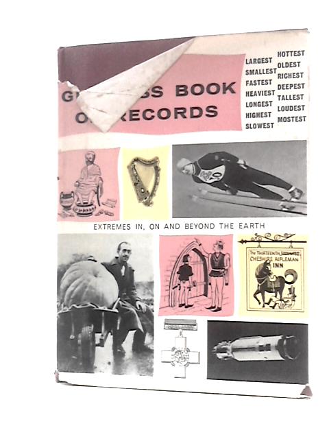 The Guinness Book Of Records Thirteenth Edition 1966 By Ross McWhirter