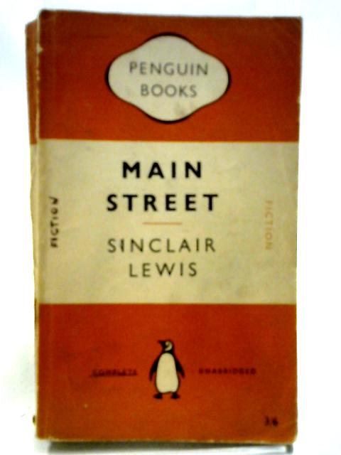 Main Street By Sinclair Lewis