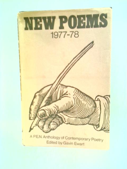 New Poems 1977-78 By Gavin Ewart(Ed)