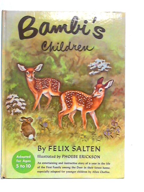 Bambi's Children By Felix Salten