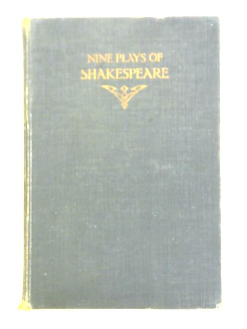 Nine Plays of Shakespeare: Midsummer Nights Dream, Merchant of Venice, As You Like It, Tempest, Richard II, Henry V, Julius Caesar, Hamlet, Macbeth von George Gordon (Ed.)