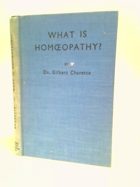 Homoeopathy By Gilbet Charette