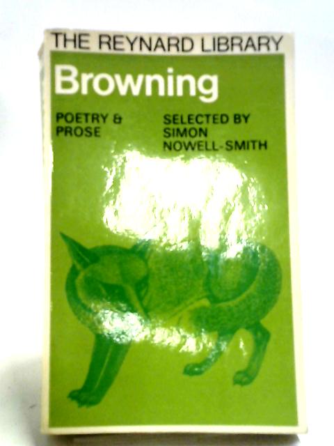 Prose and Poetry By Browning