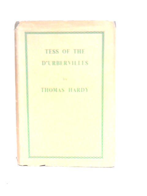 Tess of the D'urbervilles von Thomas Hardy