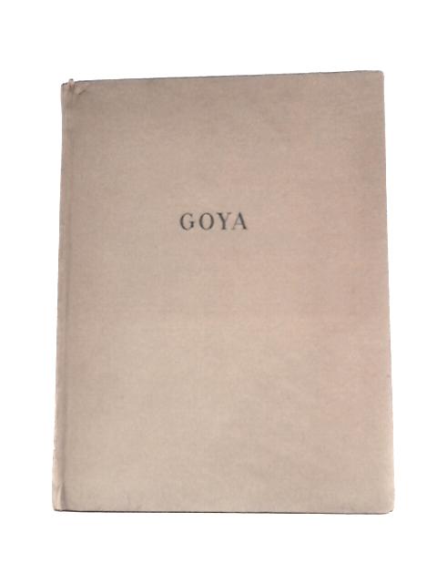 Goya By Jean Adhemar