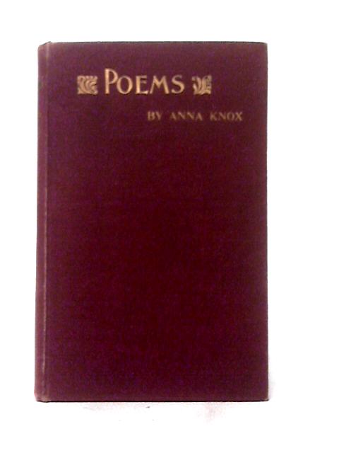 Poems By Anna Knox