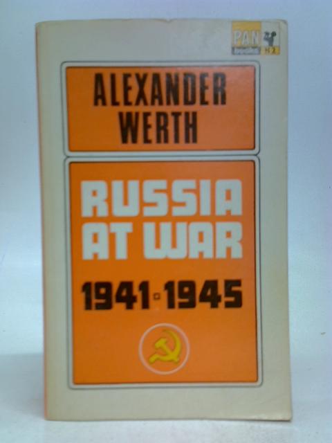 Russia At War 1941-1945 By Werth, Alexander