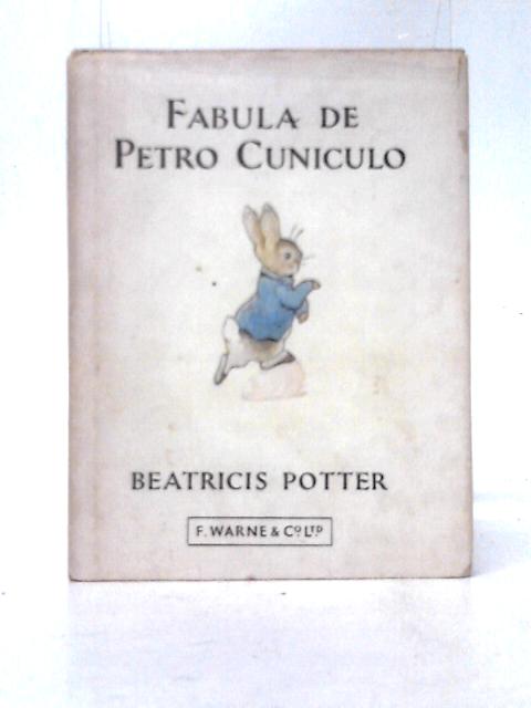 Fabula de Petro Cuniculo von Beatricis Potter