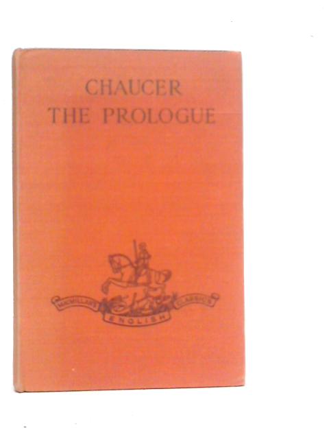 The Prologue By Geoffrey Chaucer