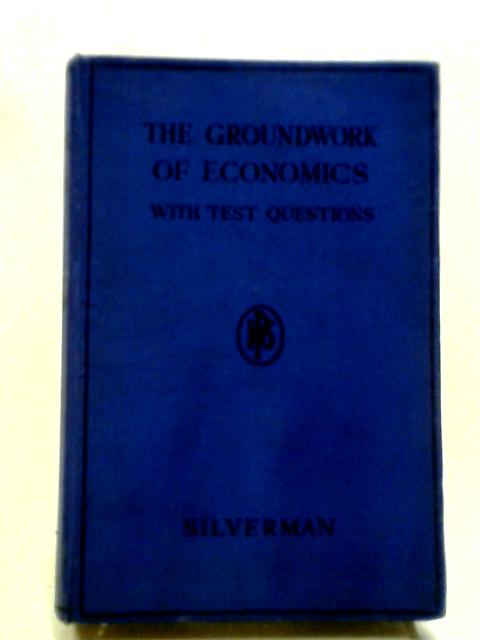 The Groundwork of Economics von H. A. Silverman