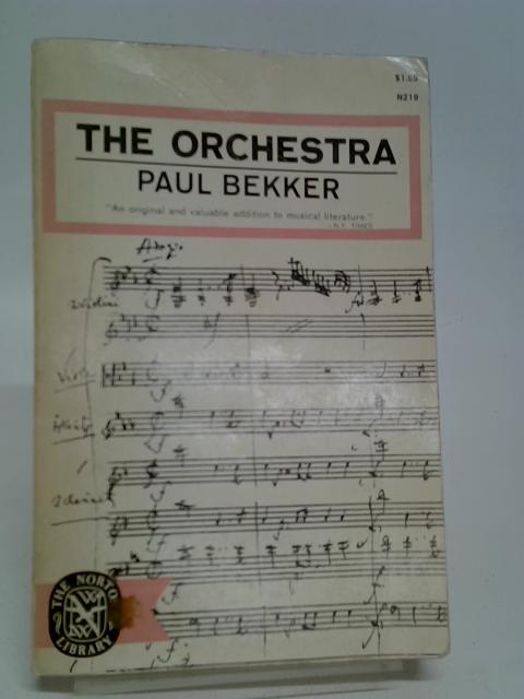 Orchestra By Paul, Bekker