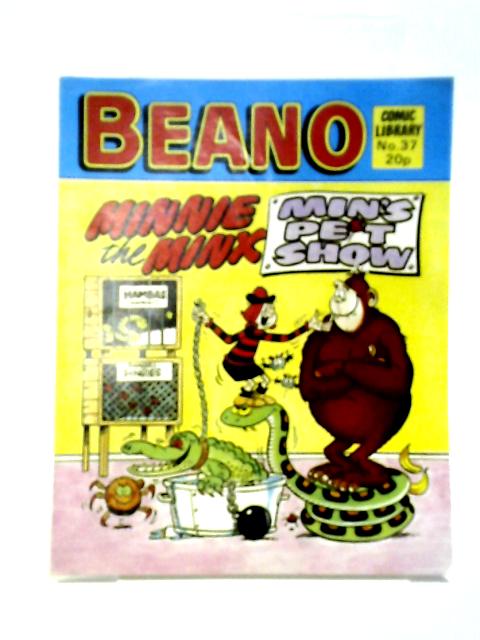 Beano Comic Library No.37. Minnie the Minx in Min's Pest Show By D C Thomson