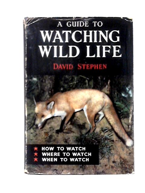 Watching Wild Life By David Stephen