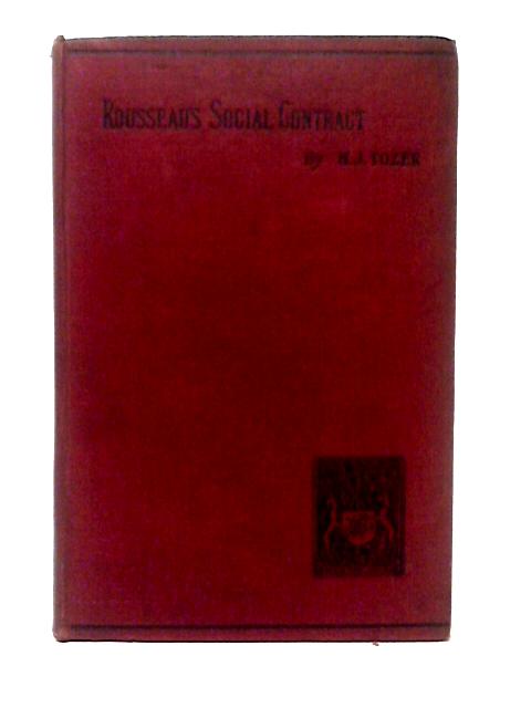 The Social Contract Or Principles Of Political Right By Jean Jacques Rousseau