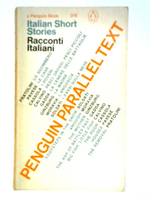 Short Stories in Italian: Penguin Parallel Texts By Raleigh Trevelyan (Ed.)