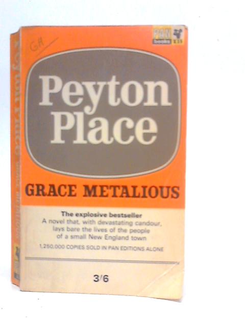 Peyton Place By Grace Metalious