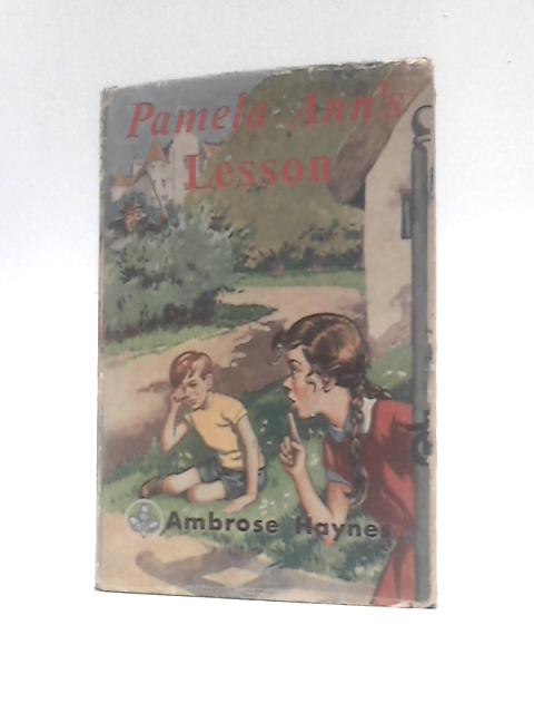 Pamela Ann's Lesson By Ambrose Haynes