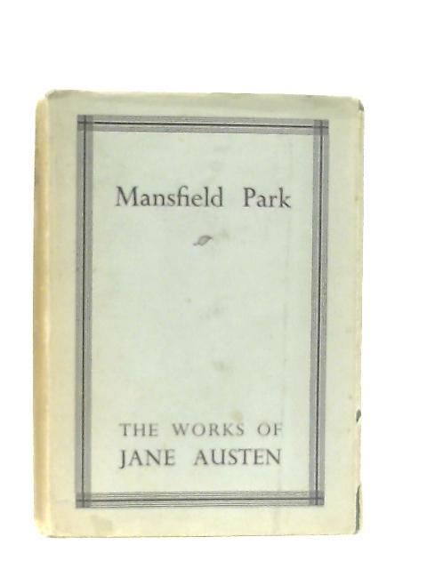 Mansfield Park By Jane Austen