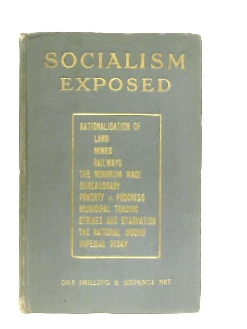 Socialism Exposed par The Statistical Committee of Anti-Socialist Union