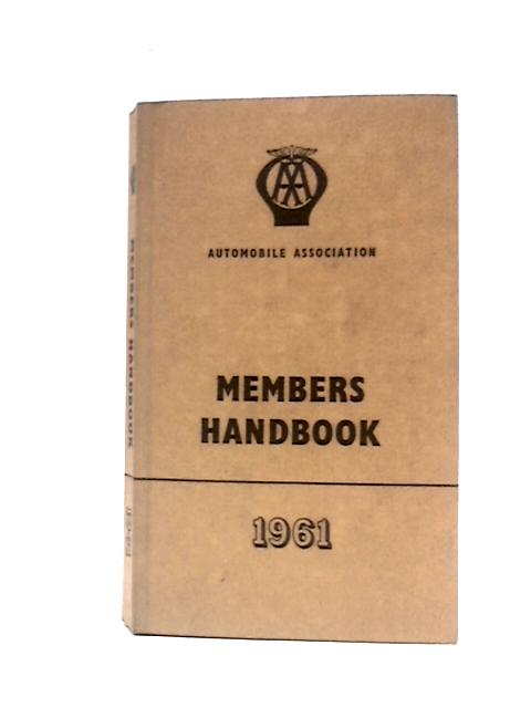 The Automobile Association Members Handbook 1961 By Automobile Association