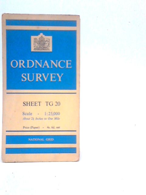 Ordnance Sheet Sheet TG 20