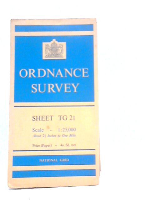Ordnance Sheet Sheet TG 21