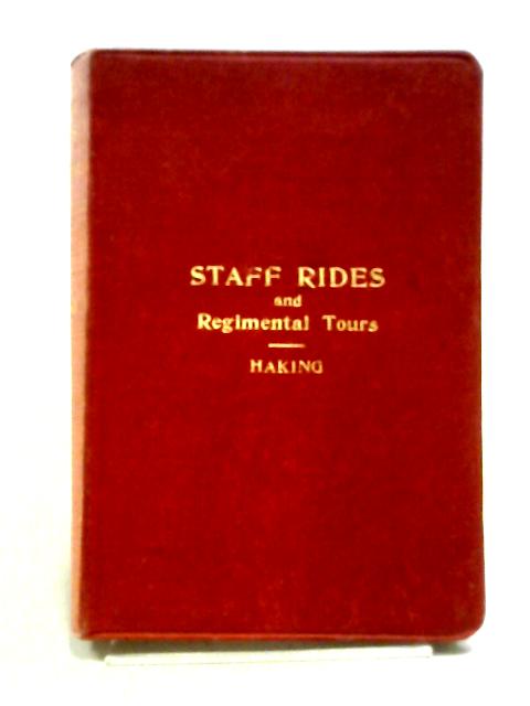 Staff Rides And Regimental Tours By Haking Rcb