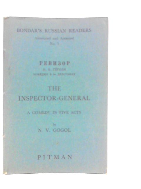 Inspector General By N.V.Gogol