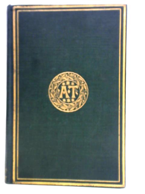 Lyrical Poems By Lord Alfred Tennyson