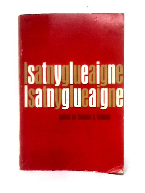 Style in Language By Unstated