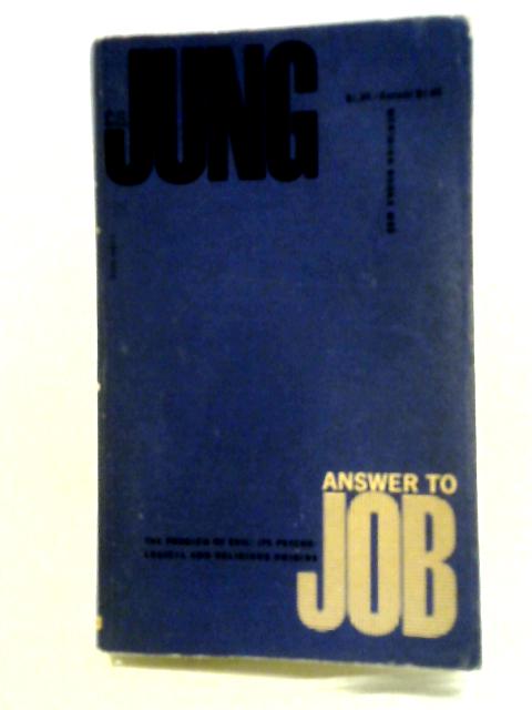 Answer to Job (Meridian books) By C. G Jung