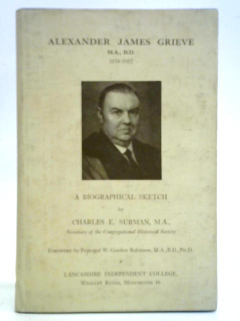 Alexander James Grieve 1874-1952 par Charles E. Surman