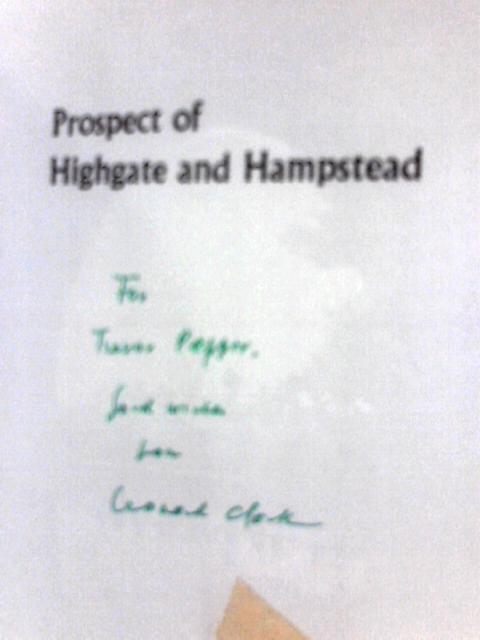 Prospect of Highgate and Hampstead By Leonard Clark