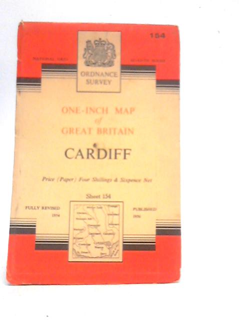 One-Inch Map of England & Wales Cardiff Sheet 154
