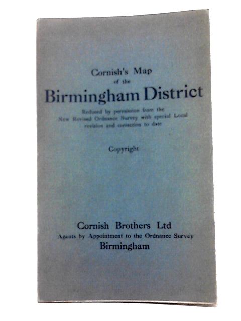 Cornish's Map Of The Birmingham District By Unstated