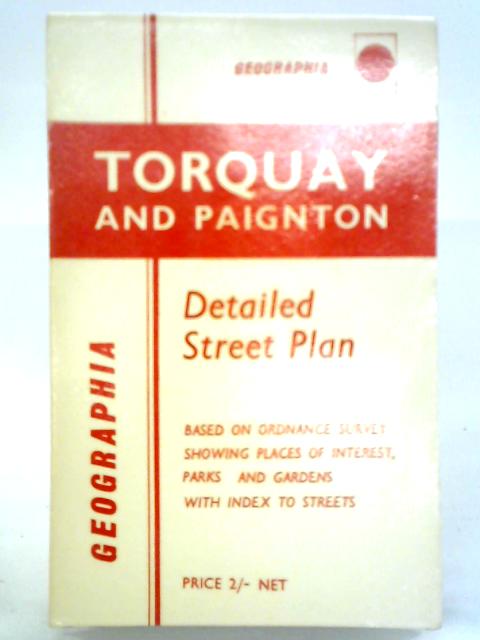 Torquay Paignton Detailed Street Plan By Unstated