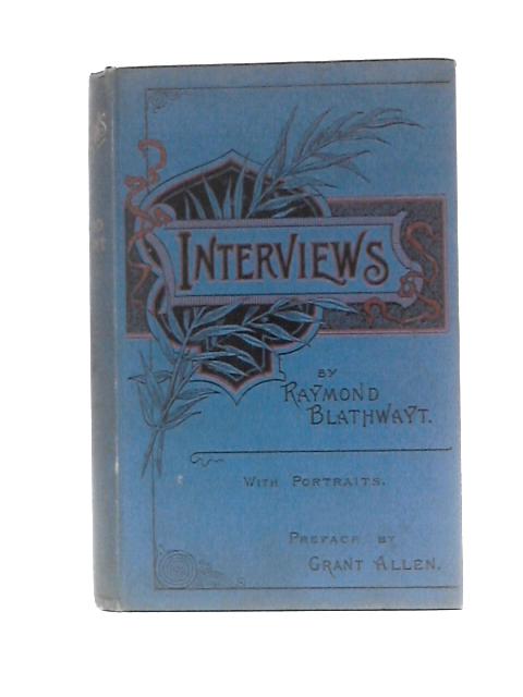 Interviews By R.Blathwayt