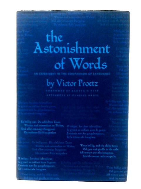 The Astonishment of Words von Victor Proetz