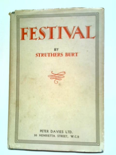 Festival By Struthers Burt